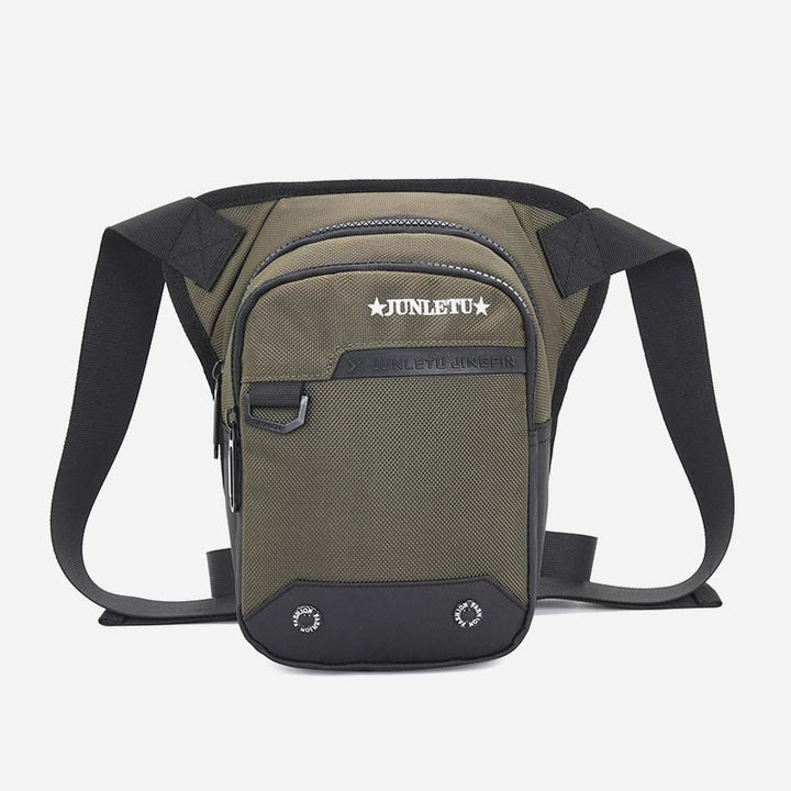 Leg Bag For Men Large Capacity Waterproof Polyester Phone Bag