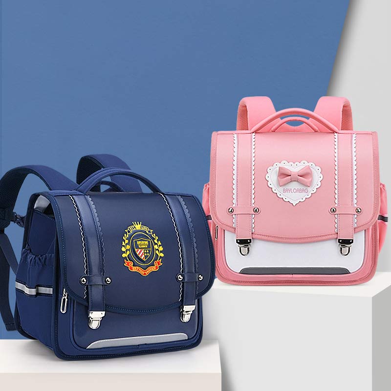 Backpack for Girls Boys Preschool Primary School Bookbag with Reflective Design - image 5