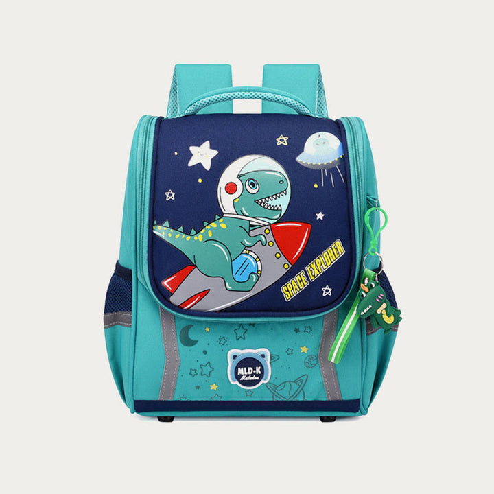 Backpack For Kids Cute Cartoon Unicorn Dinosaur Oxford Schoolbag