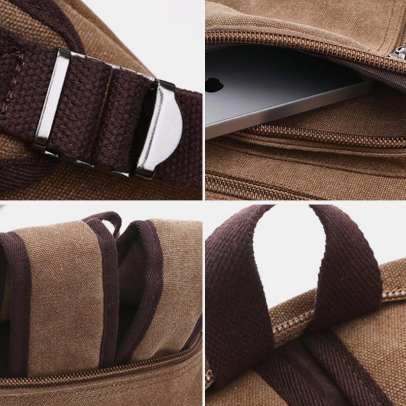 3 Way-Use Large Capacity British Style Briefcase