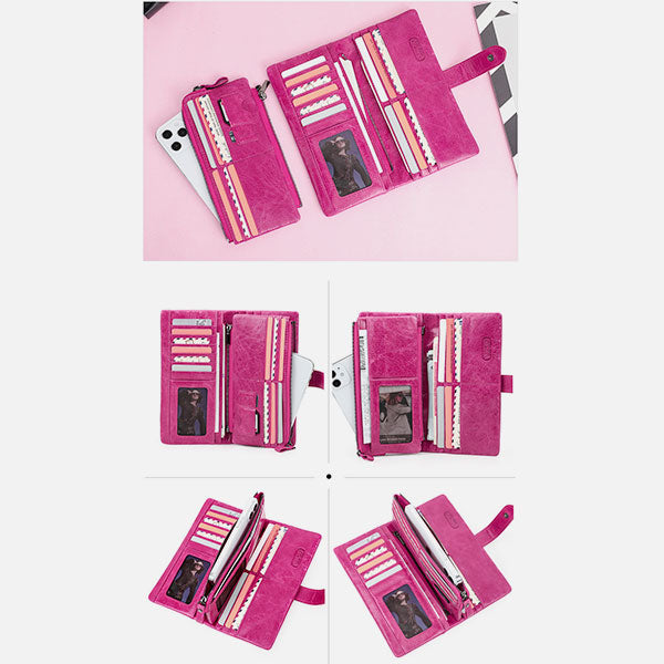 Multi-Card Genuine Leather Wallet - image 13