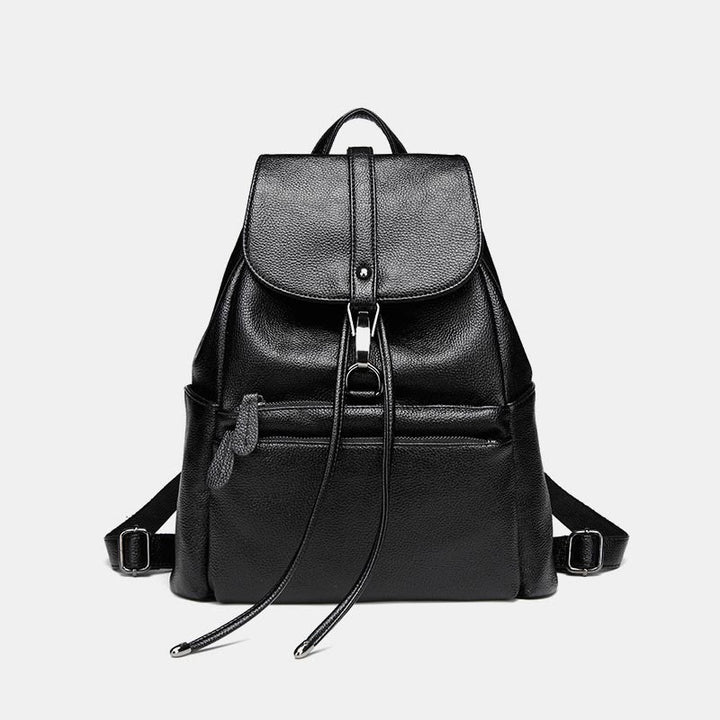 Backpack For Women Lychee Pattern Large Capacity Leisure Travel Day pack