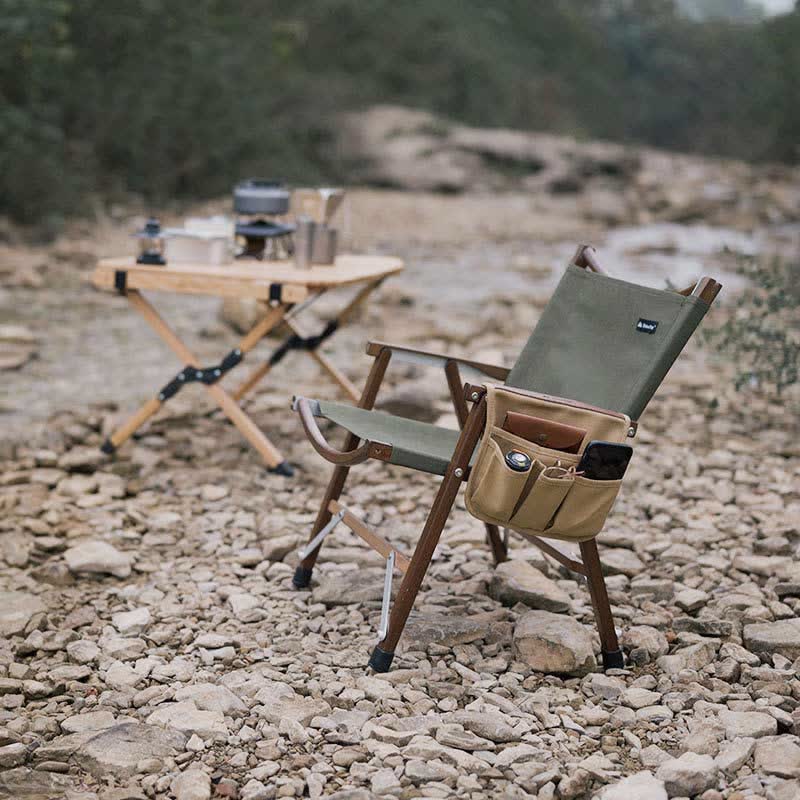 Outdoor Camping Chair Armrest Hanging Side Bag Multifunctional Storage Bag