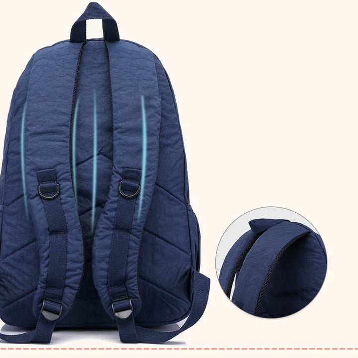 Multi-Pocket Backpack Casual Daypack Laptop Backpack Bookbag for Women Student - image 10