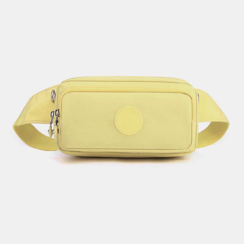 Lightweight Waterproof Waist Bag for Women with Crossbody Strap