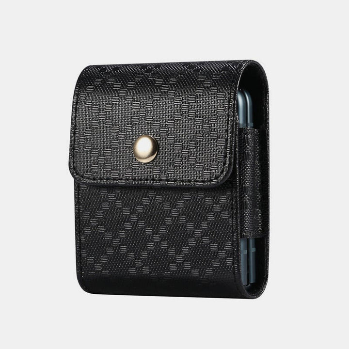 Mini PU Waist Bag EDC Pouch for Samsung Z Flip 3 Moto Razr