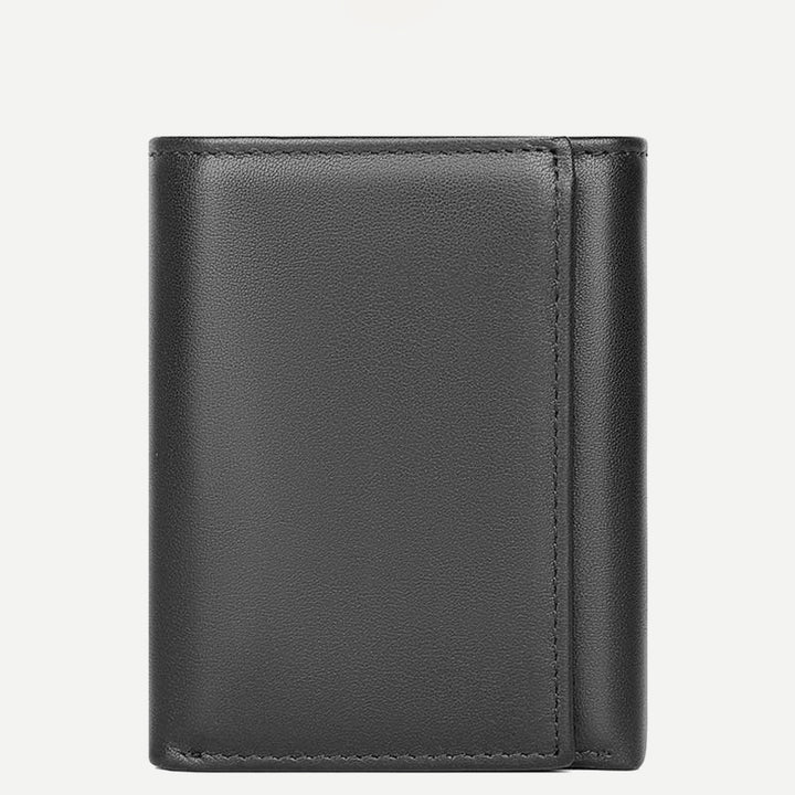 RFID Leather Wallet for Men Front Pocket Slim Trifold Wallet