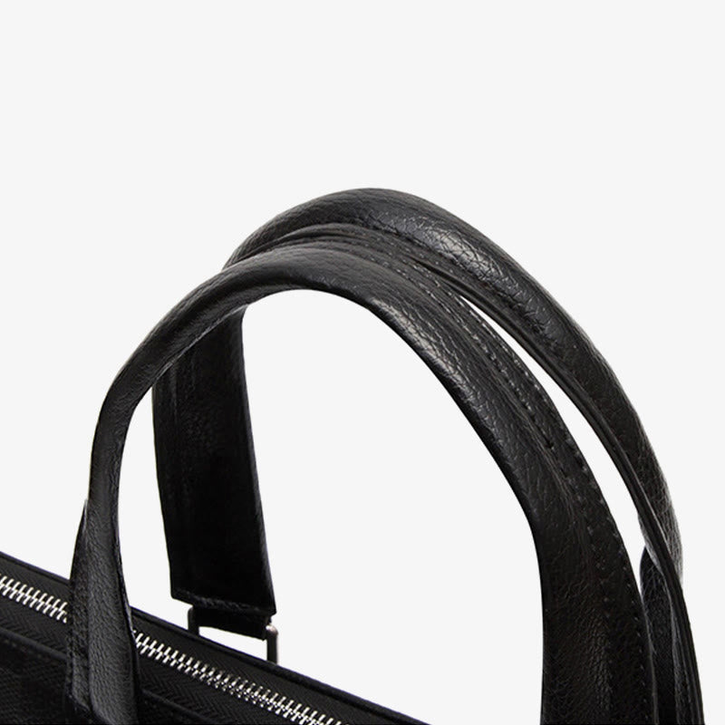 Briefcase For Men Business Trip Elegant Waterproof Crossbody Bag - image 11