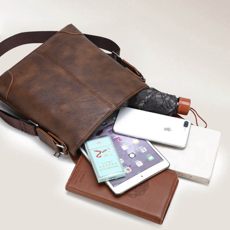 Messenger Bag For Men Business Gentlemen Style Crossbody Bag - image 1