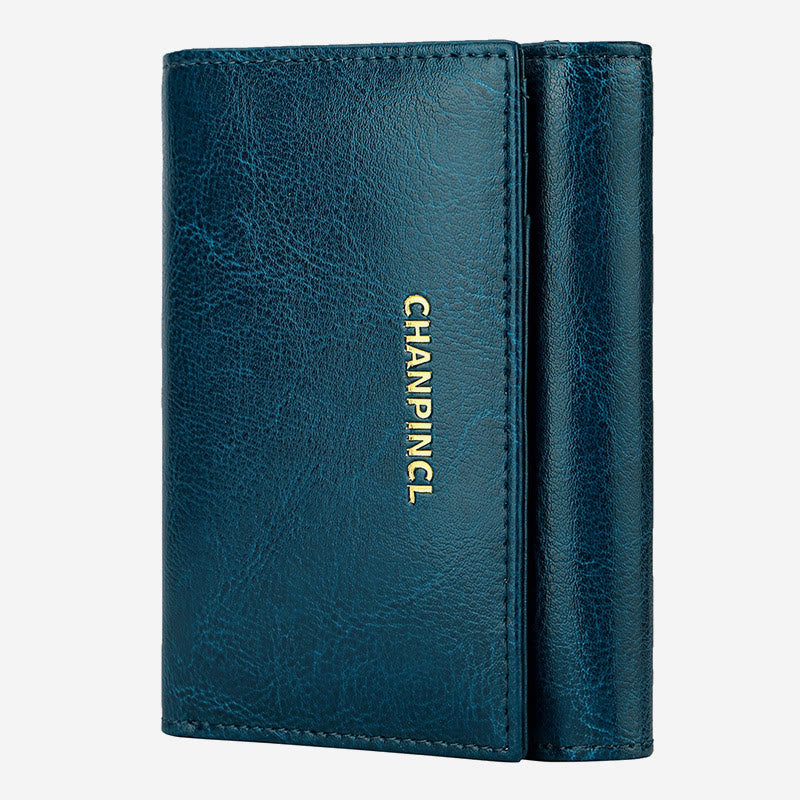 Wallet For Women Triple Folding Retro Short Shopping Money Clip - image 5