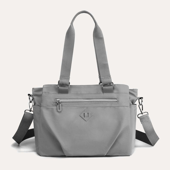 Triple Compartment Women Purse Handbag Waterproof Lightweight Crossbody Shoulder Bag