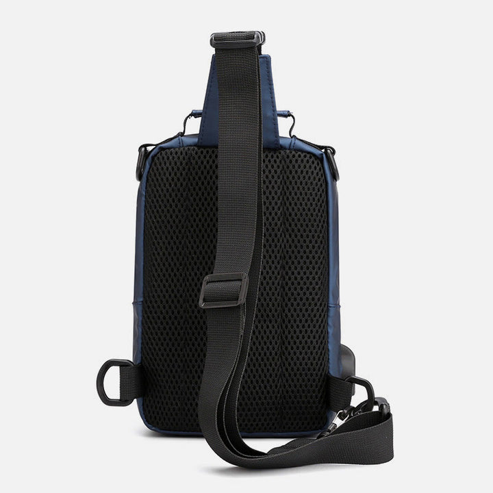 Practical Crossbody Sling Bag For Men Waterproof Travel Satchel Purse