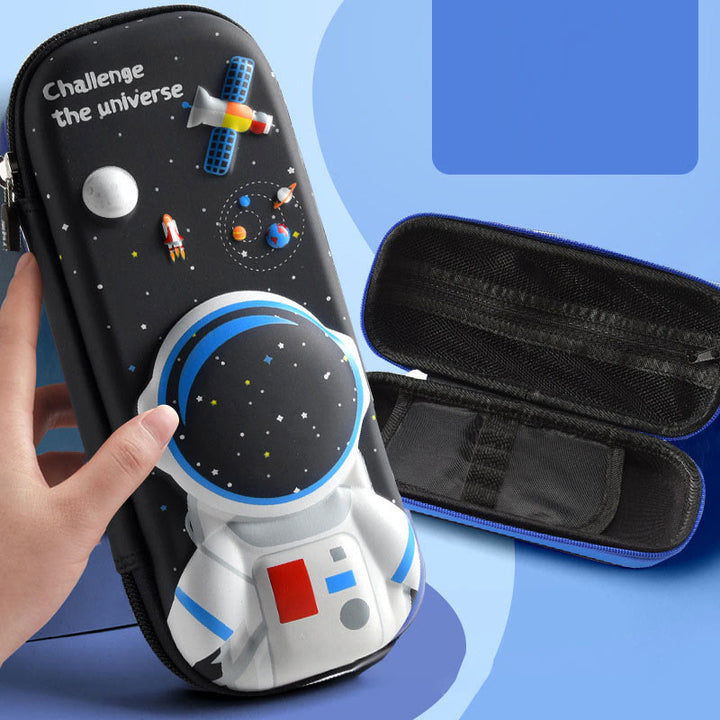 Pencil Case For Kids Astronaut Pattern Cute School Case