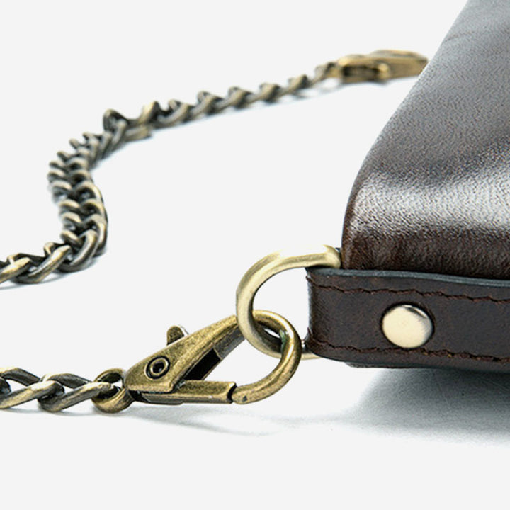 RFID Blocking Genuine Leather Wallet Card Holder