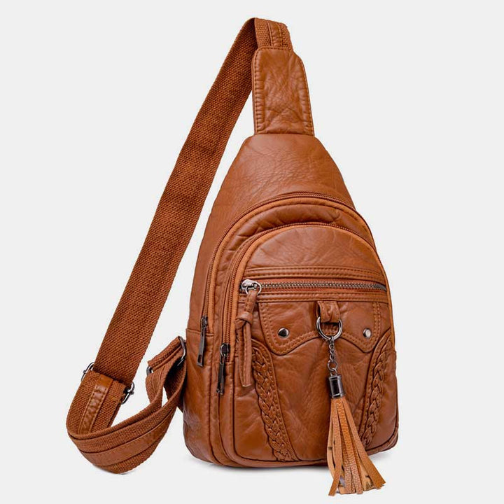 Vintage Large Capacity Sling Bag