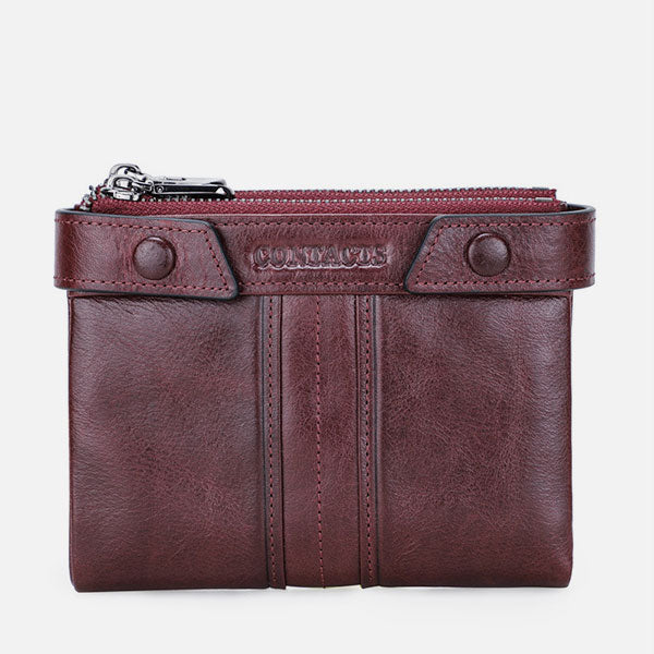 RFID Anti-Theft Multifunctional Genuine Leather Wallet