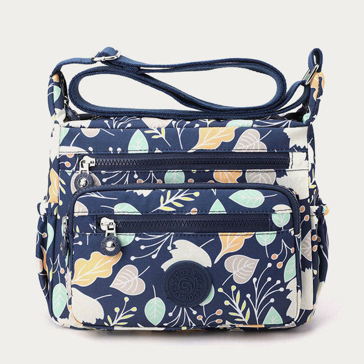 Nylon Crossbody Bag For Women Printing Multi Color Durable Bag