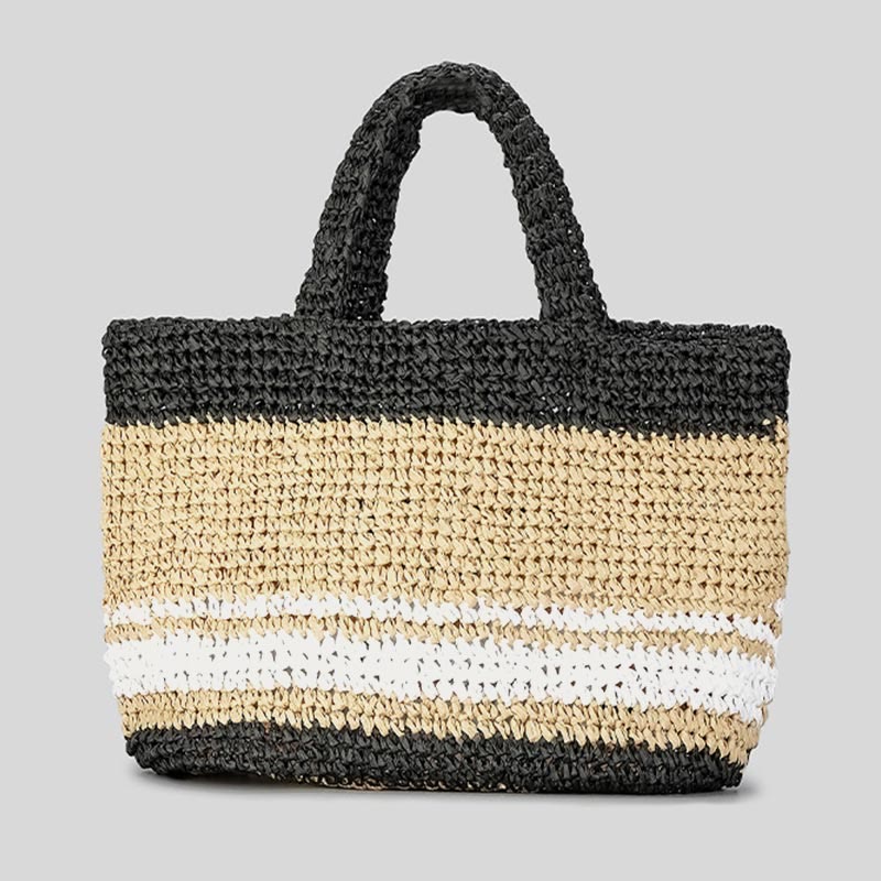 Beach Bag For Women Summer Beach Party Casual Straw Handbag