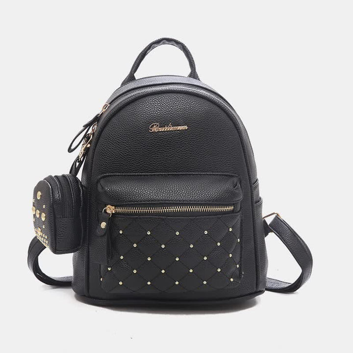 Women's Mini Backpack Fashion Travel Backpack Purses with Small Pouch