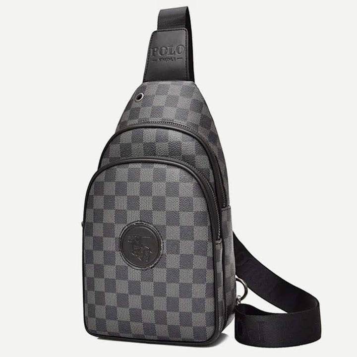 Men Outdoor Casual Travel Hiking Crossbody Chest Sling Bag One-Shoulder Strap