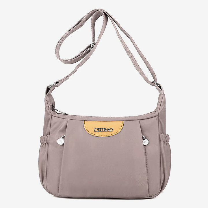 Women Crossbody Bag Minimalist Multipockets Wide Strap Shoulder Purse