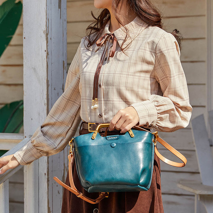 Tote Bag For Women Elegant Leisure Soft Leather Crossbody Bag