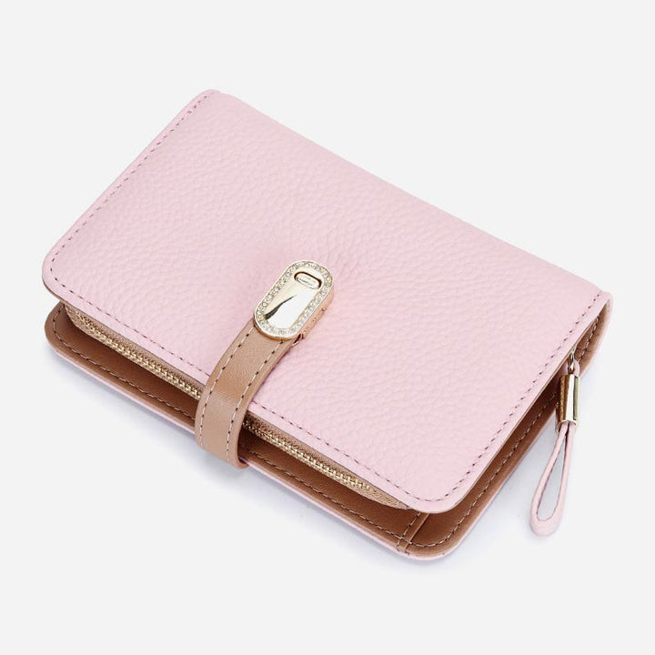 Wallet for Women Minimalist Multi-Slot Credit Card Holder Shopping Purse