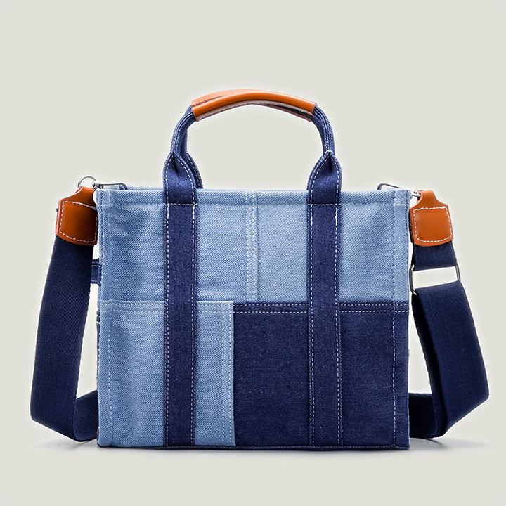 Fashion Women Handbags and Purse Ladies Denim Mini Tote Satchel