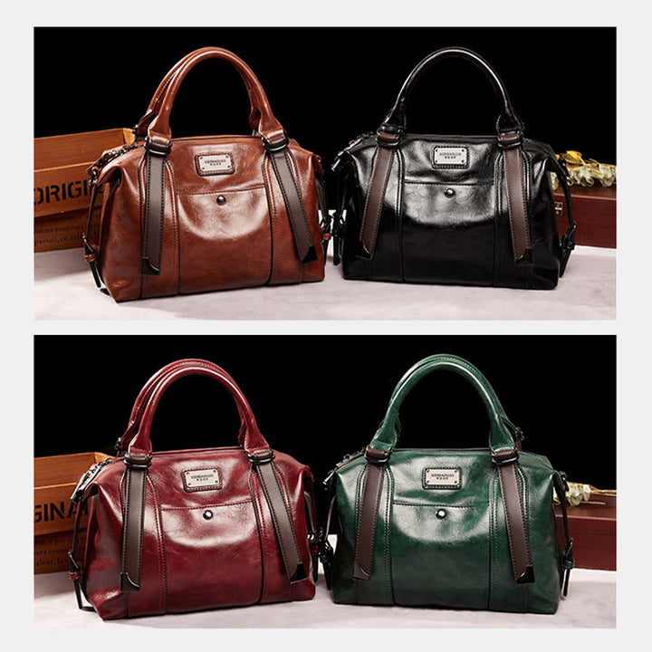 Classic Lady Bag Retro Large Detachable Strap Women Crossbody Handbag