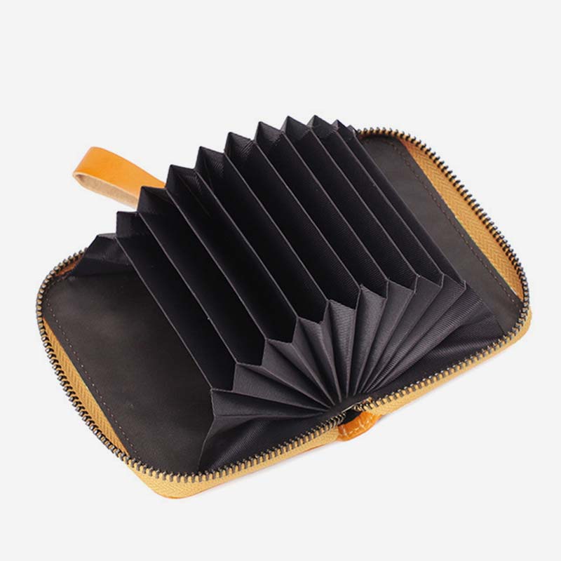Retro Card Case Coin Purse Wallet Mini Handbag Zipper for Women - image 1