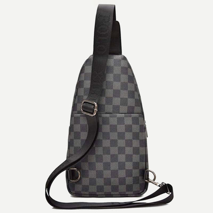 Men Outdoor Casual Travel Hiking Crossbody Chest Sling Bag One-Shoulder Strap
