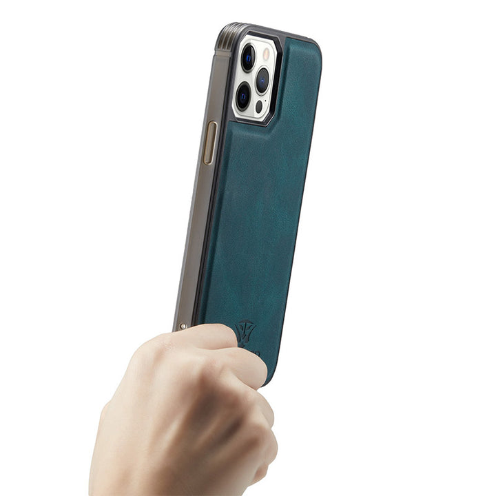 Leather Wallet Case Removable Card Holder Kickstand for iPhone 13 Pro Max Multi Model Optionals