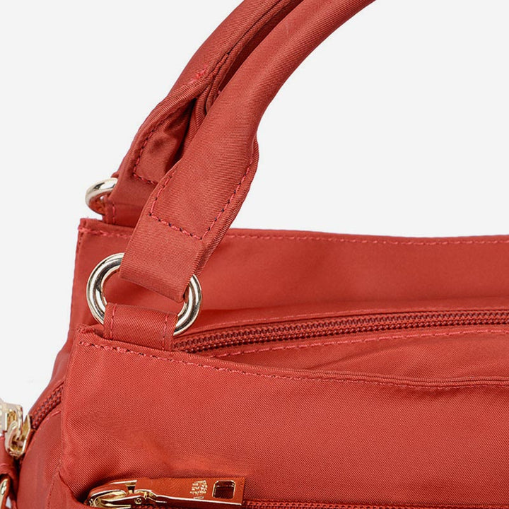 Multi Pocket Oxford Tote Handbag Travel Purse Crossbody Bucket Bag - image 4