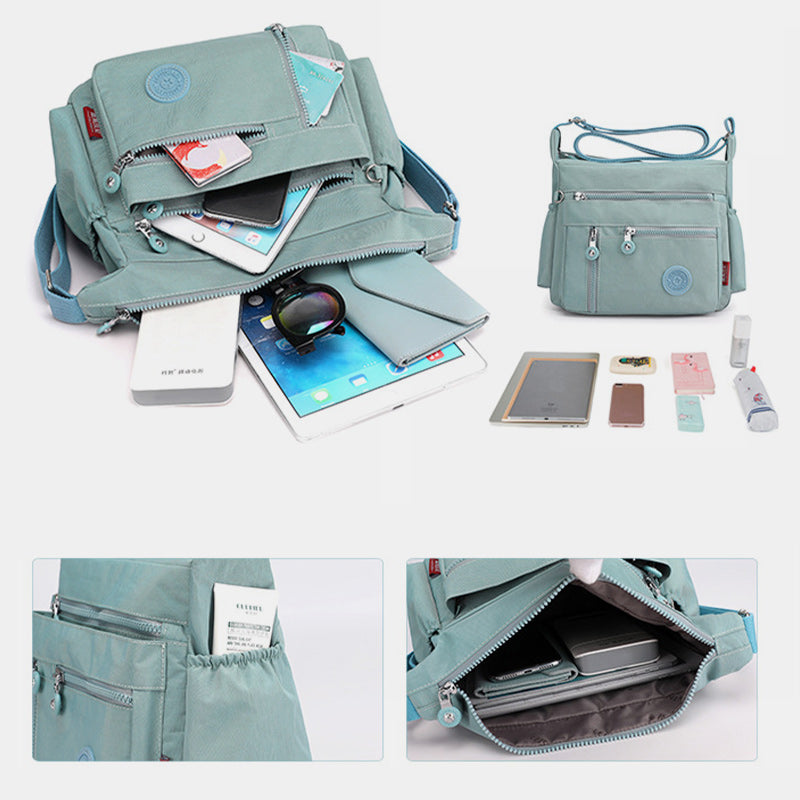 Large Capacity Multi-Pocket Waterproof Lightweight Casual Crossbody Bag - image 3