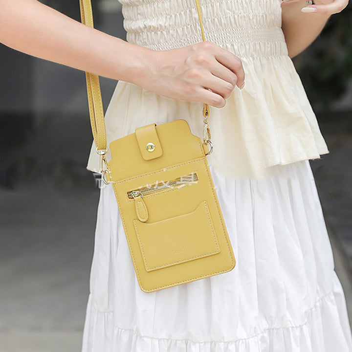 Elegant Crossbody Phone Bag With Touch Screen - image 5