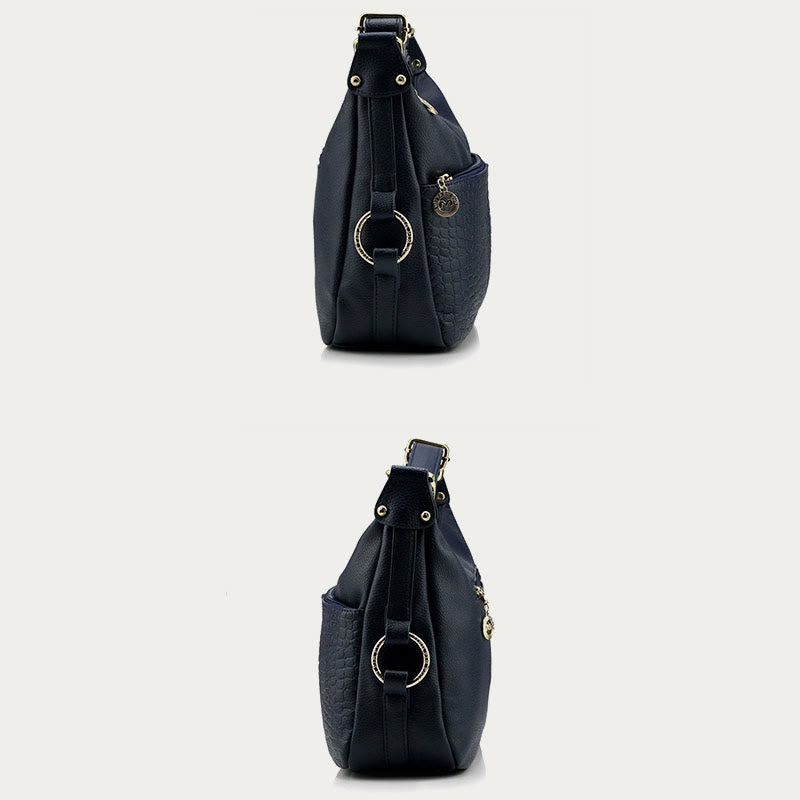 Crossbody Bag For Women Large Capacity PU Leather Shopping Bag