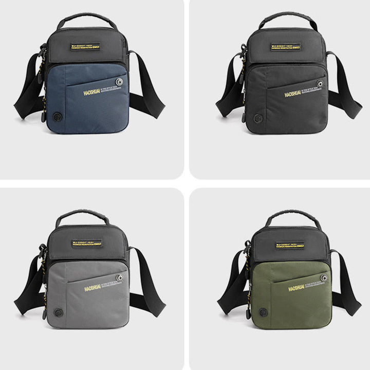 Crossbody Bag For Men Casual Daily Commute Waterproof Nylon Bag