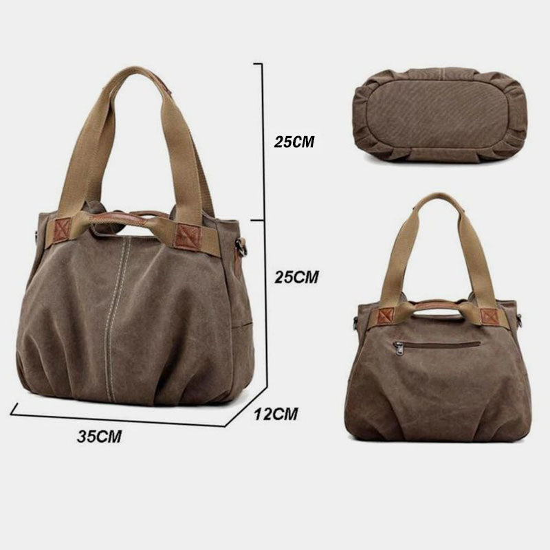 Canvas Shoulder Large Capacity Messenger Bag