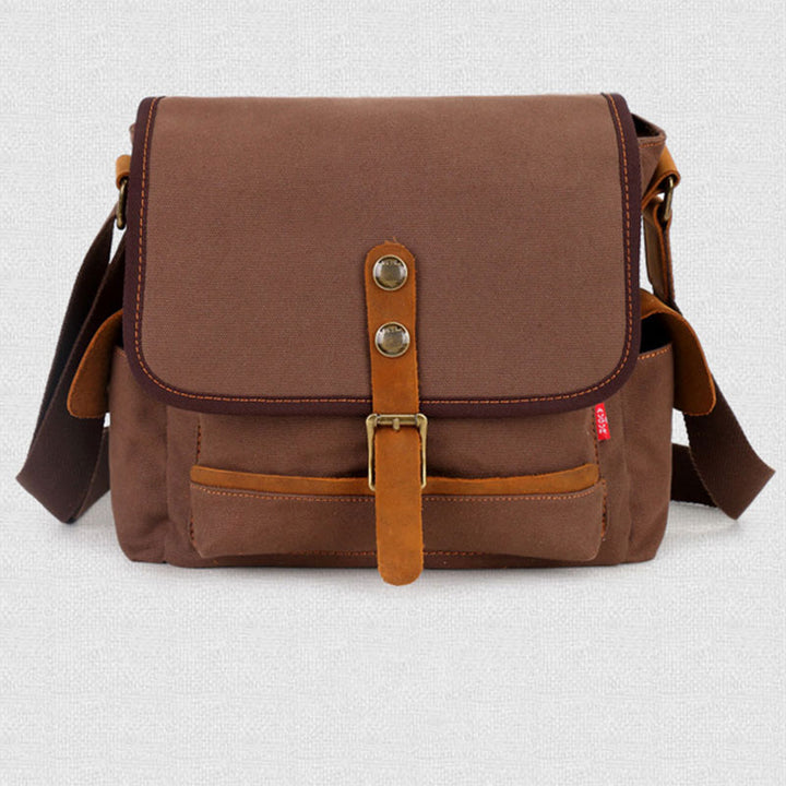 Vintage Large Capacity Canvas Messenger Bag