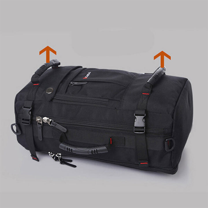 Large Capacity Travel Backpack Convertible Shoulder Bag With Password Lock