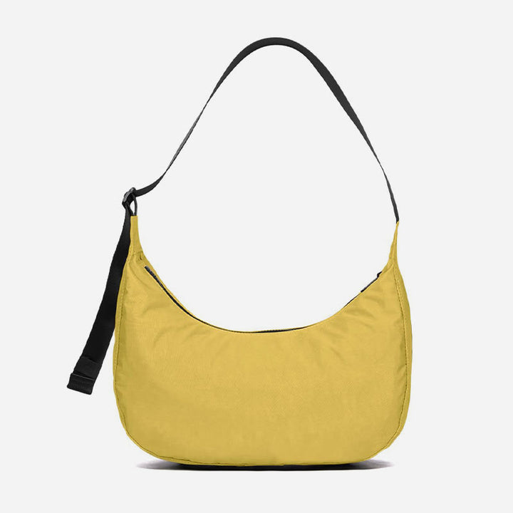 Solid Light Color Underarm Purse Women Large Waterproof Crossbody Bag