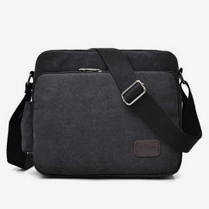Large Capacity British Style Vintage Messenger Bag