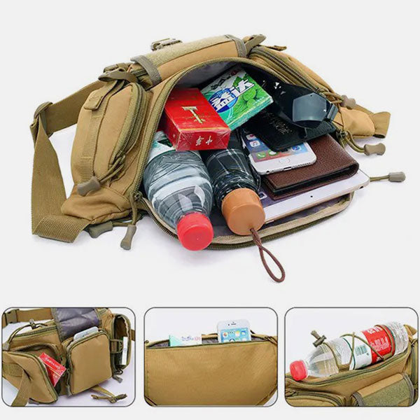 Large Capacity Tactical Hiking Sport Waist Belt Bag