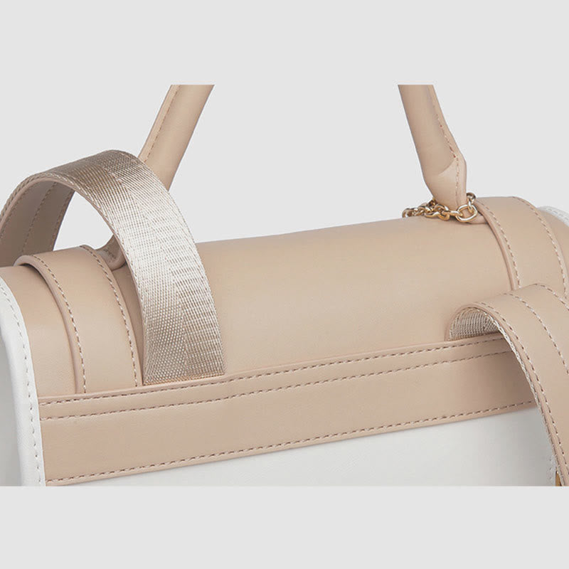 Lady Backpack Texture Vegan Leather Women Stylish Travel Daypack - image 9