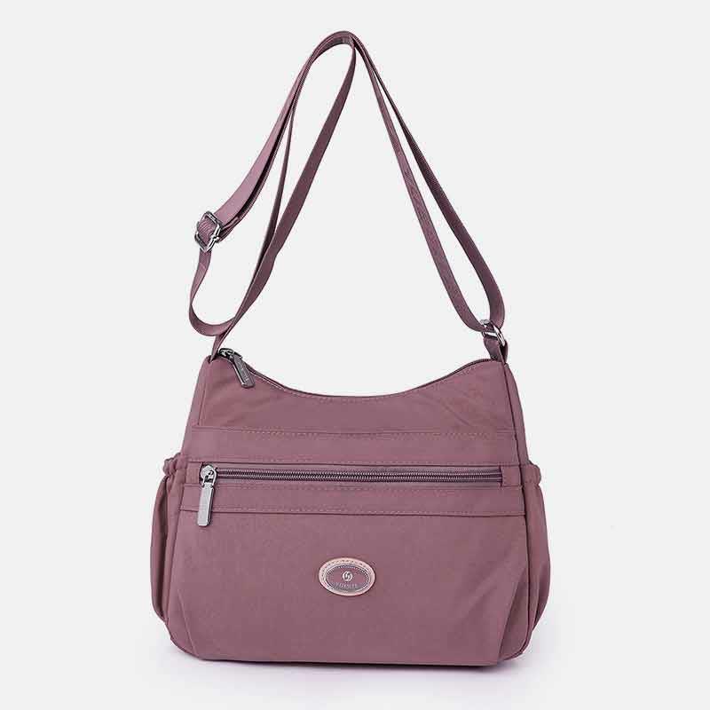 Multiple Color Crossbody Purse Women Large Nylon Commutor Bag