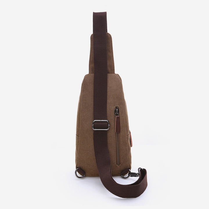 Multifunctional Vintage Canvas Sling Bag