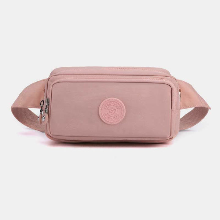Lightweight Waterproof Waist Bag for Women with Crossbody Strap