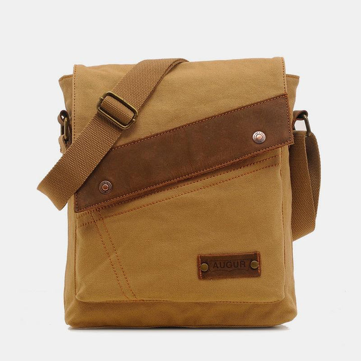 Large Capacity Retro Canvas Crossbody Bag