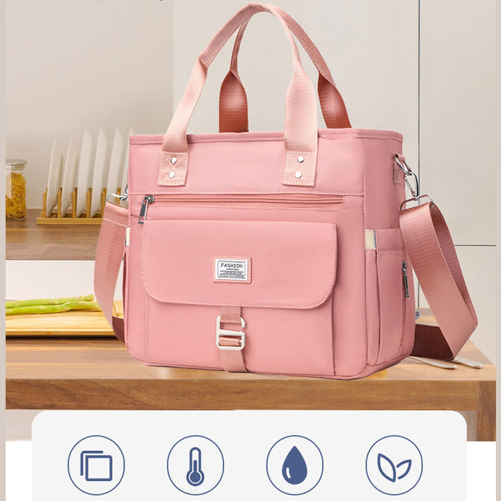 Tote For Outdoor Picnic Portable Multifunctional Waterproof Nylon Lunch Bag - image 11