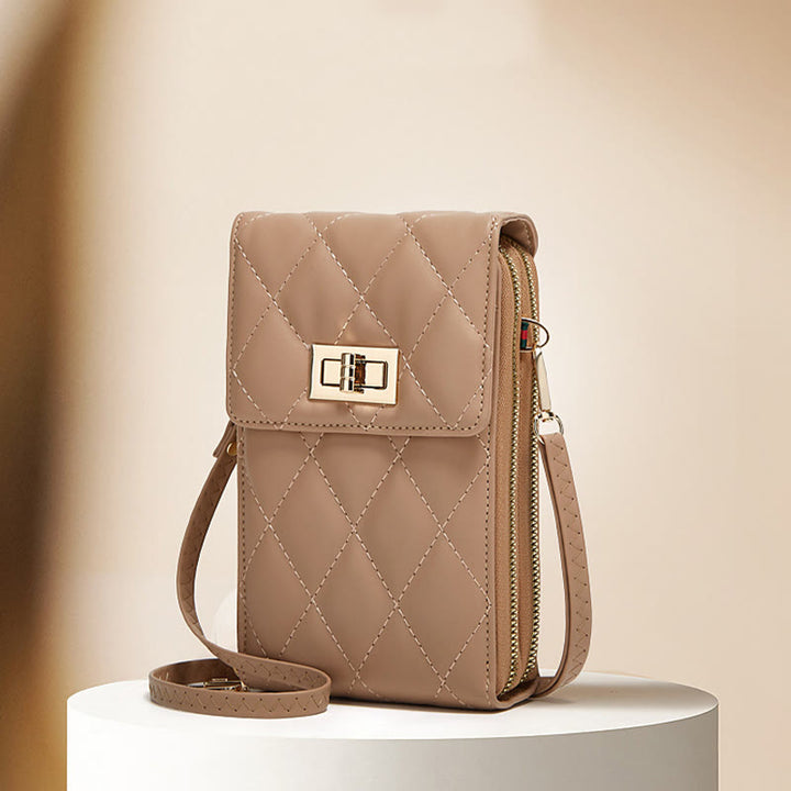 Phone Bag For Women Solid Color Slim Crossbody Coin Purse